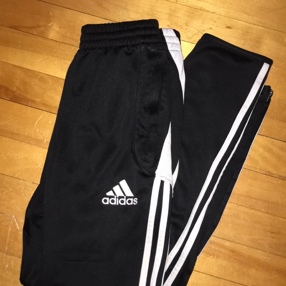 Classic Adidas Striped Sweat Pants